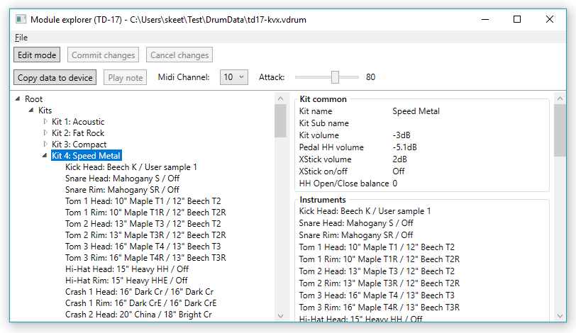 Module explorer in read-only mode